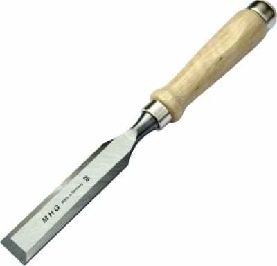 Firmer chisels - set in neutral carton box, hornbeam handle / fine-honed blade, 3 / 5 / 6 / 7 / 9 /11 pcs