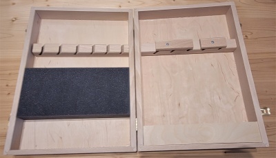 Holzkasten leer für Stechbeitelsatz 11tlg.