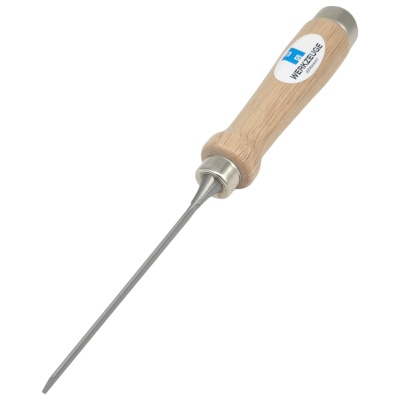 Stechbeitel mit Weißbuchenheft, Klinge feingeschliffen,  2mm
