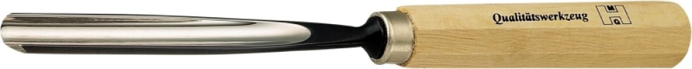 Gerades Hohleisen, Stich 8, Breite 6 mm