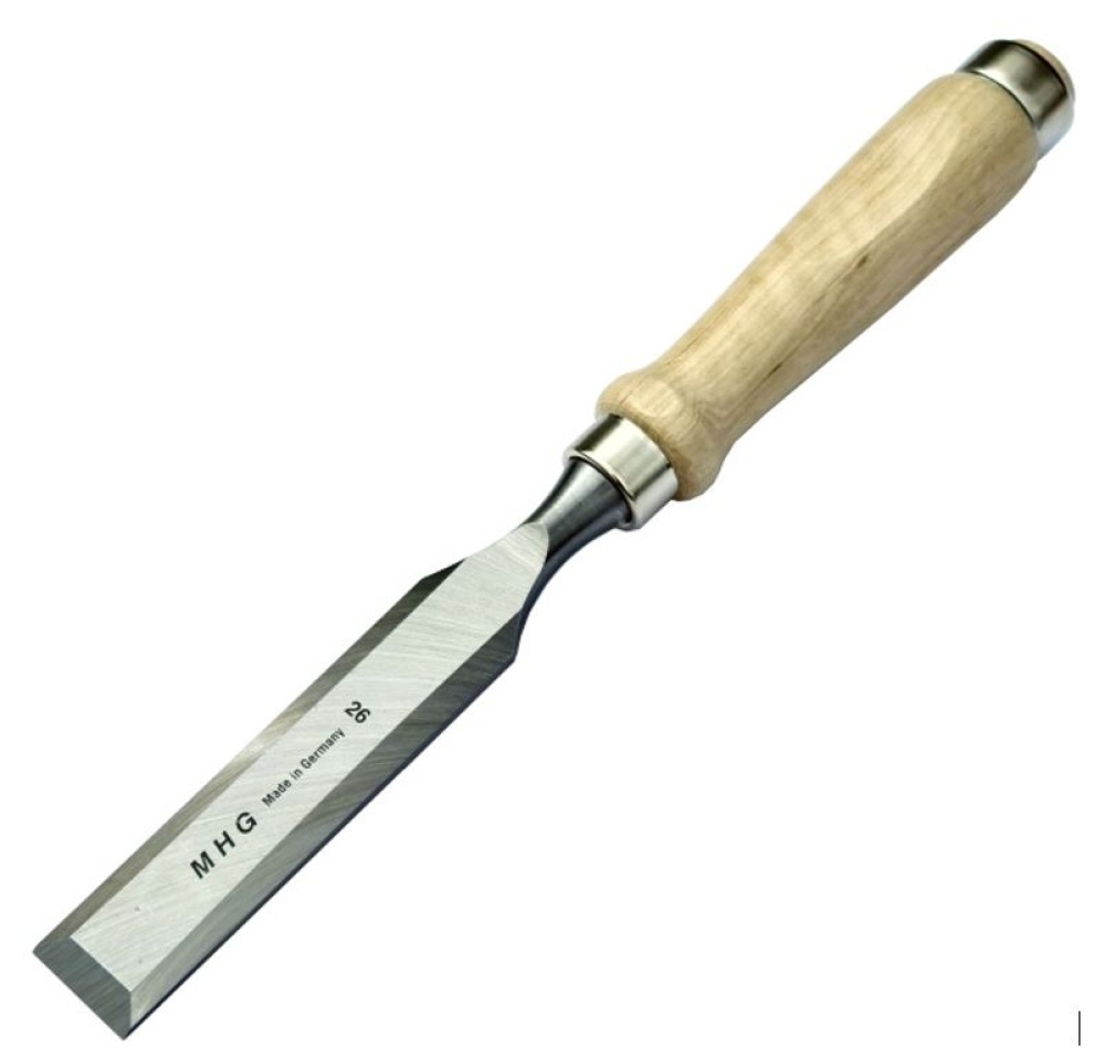Firmer chisels with hornbeam handle 50 mm, polished blade